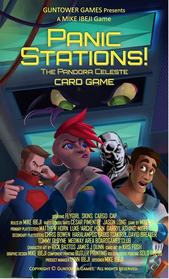 Panic Stations! The Pandora Celeste Card Game