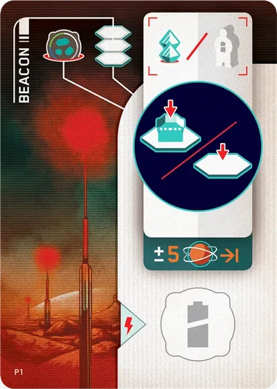 On Mars: Beacon Promo Card