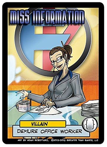 Sentinels of the Multiverse: Miss Information Villain Character