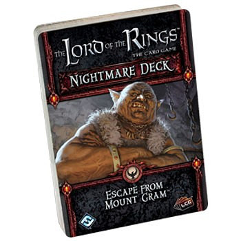 The Lord of the Rings: The Card Game - Nightmare Deck: Escape From Mount Gram