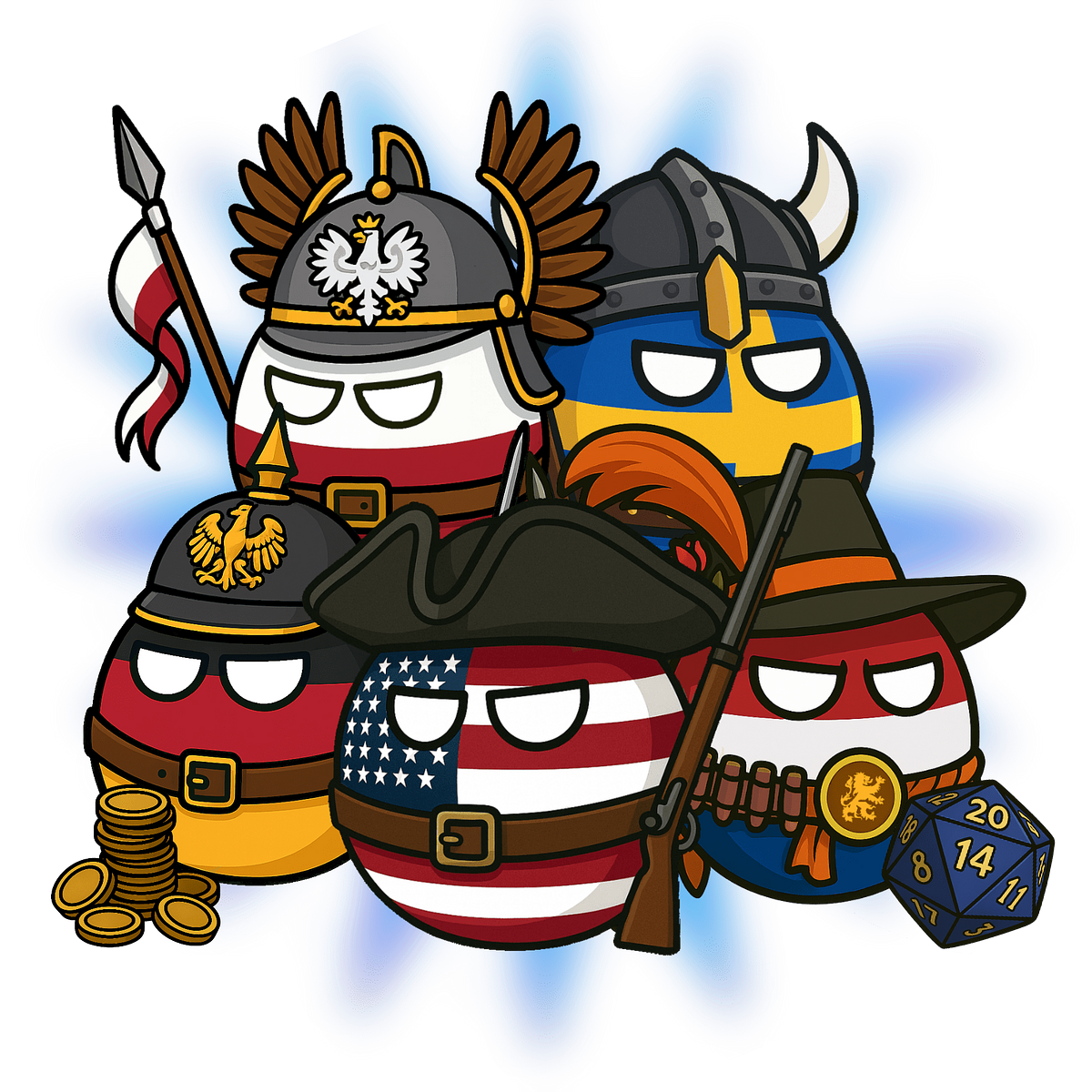 Countryball Cards