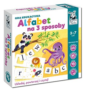 Gra edukacyjna: Alfabet na 3 sposoby