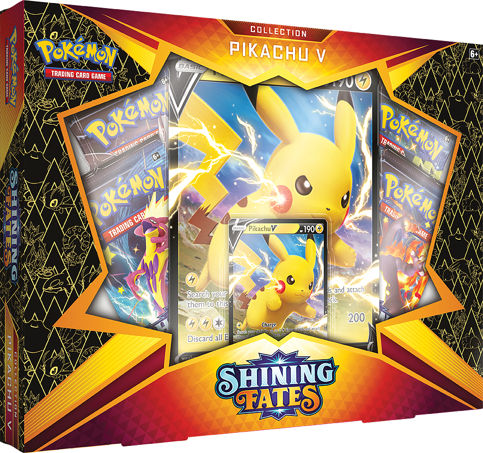 Pokemon TCG: 4.5 Shining Fates V Box -  Pikachu V