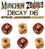 Munchkin Zombies Decay d6