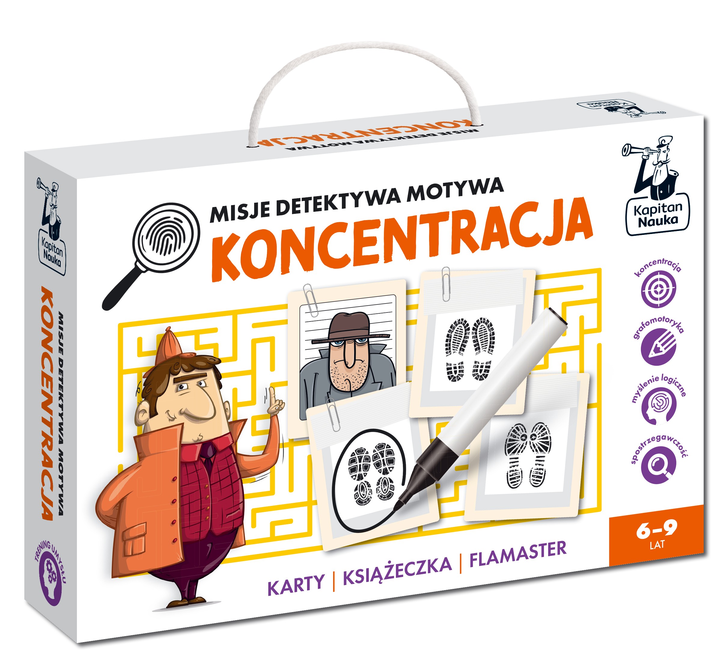 Misje detektywa Motywa: Koncentracja