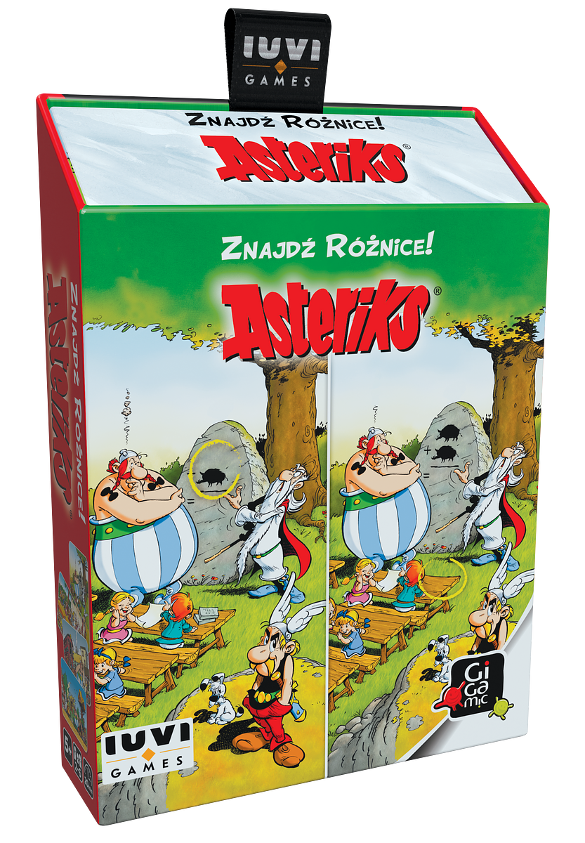 Asteriks: Znajdź różnice!