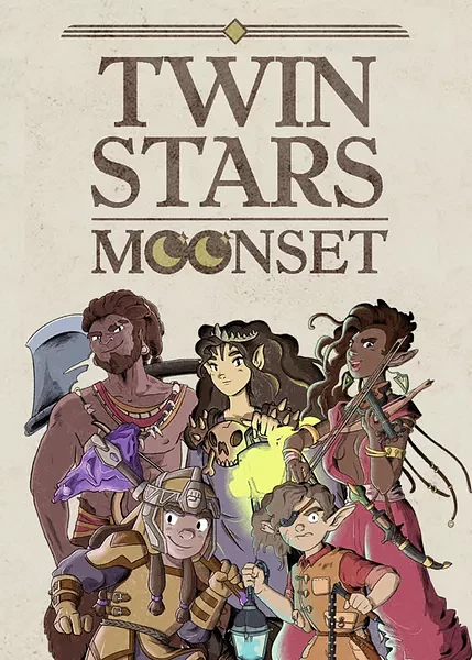 Twin Stars: Moonset