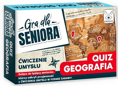 Gra dla seniora: Quiz geografia