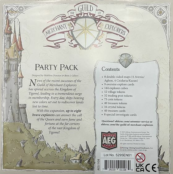 The Guild of Merchant Explorers: Party Pack