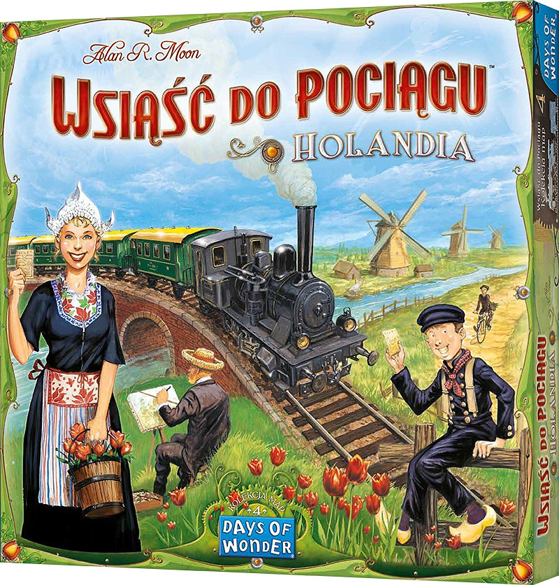 Wsiąść do pociągu: Kolekcja map 4 - Holandia