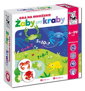 Gra na mnożenie: Żaby czy kraby?
