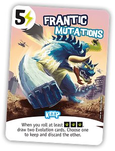 King of Tokyo: Frantic Mutations Promo Card