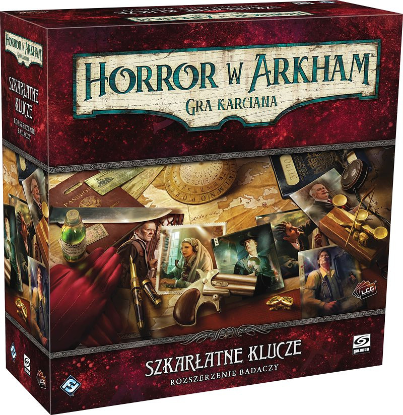 Horror w Arkham: Gra karciana - Szkarłatne klucze - Rozszerzenie badaczy