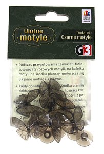 Ulotne motyle: Czarne motyle