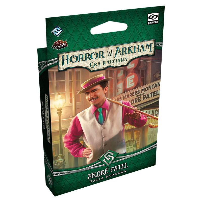 Horror w Arkham: Gra karciana - Talia Badacza: André Patel