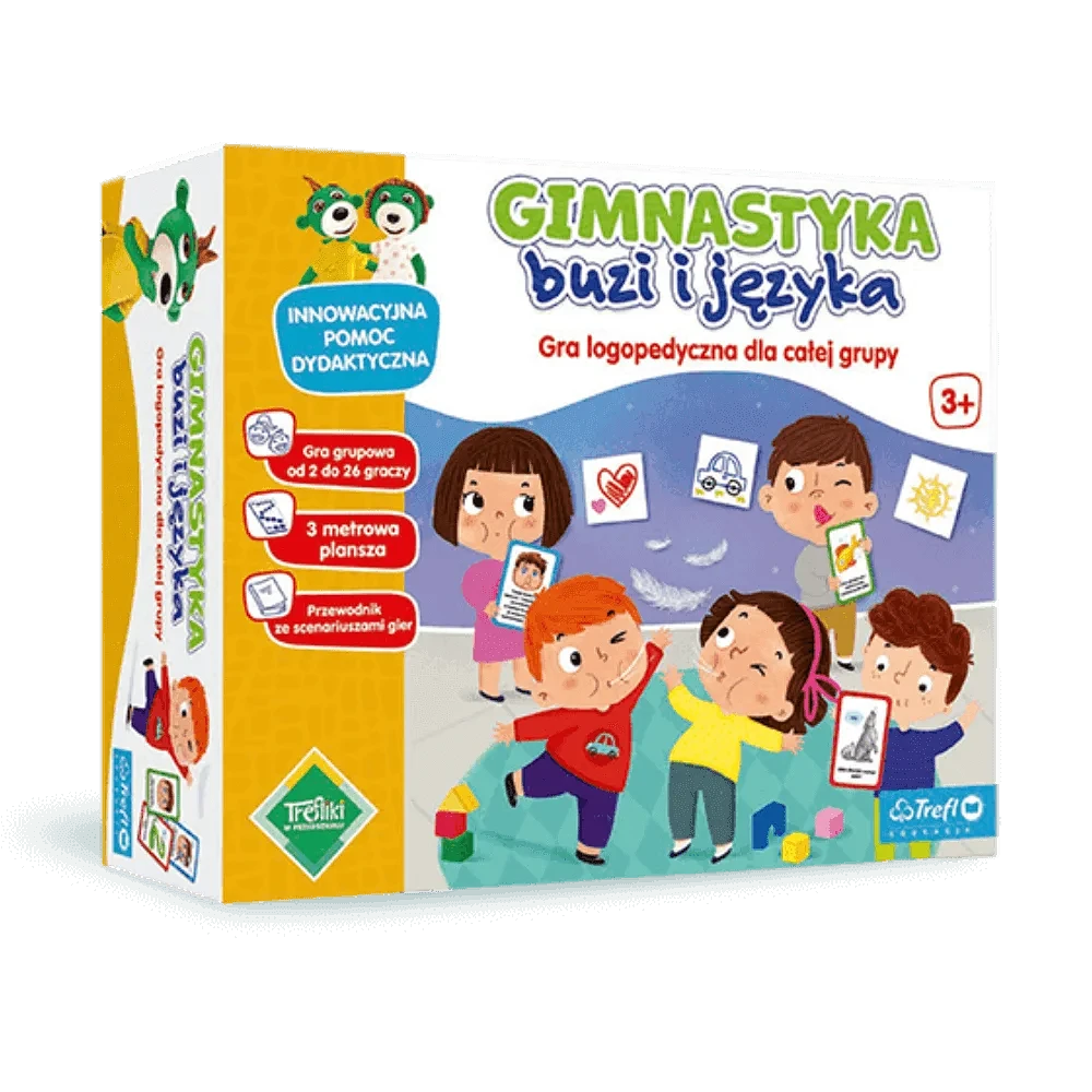 Gimnastyka buzi i języka: Gra dla grup