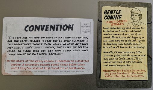 Detective: City of Angels – Gencon 2019 Promo Cards