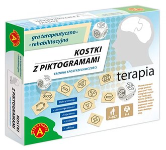 Terapia: Kostki z piktogramami