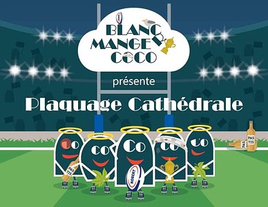 Blanc Manger Coco: Plaquage cathédrale