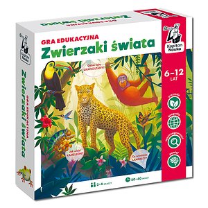 Gra edukacyjna: Zwierzaki świata
