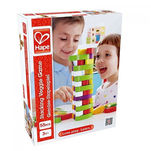 Warzywna wieża jenga
