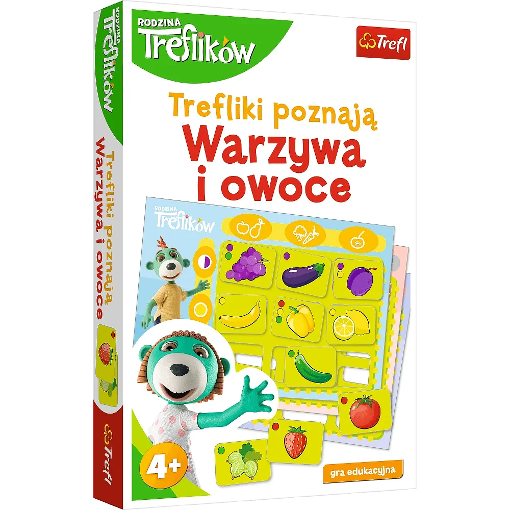 Trefliki poznają: Warzywa i owoce (Rodzina Treflików)