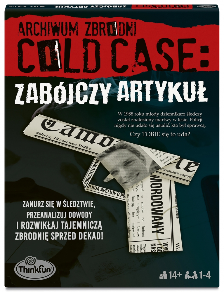 Archiwum zbrodni Cold Case: Zabójczy artykuł