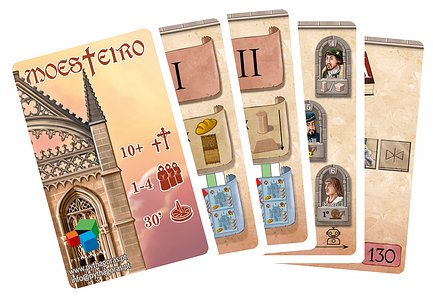 Moesteiro: Promo Cards Solo Mode, Solo Campaign & Scenarios
