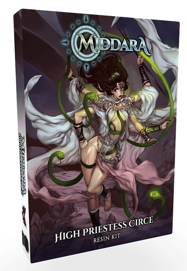 Middara: High Priestess Circe Resin Kit
