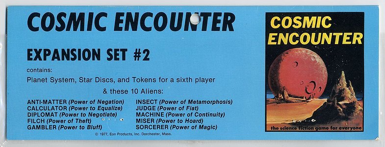Cosmic Encounter: Expansion Set #2