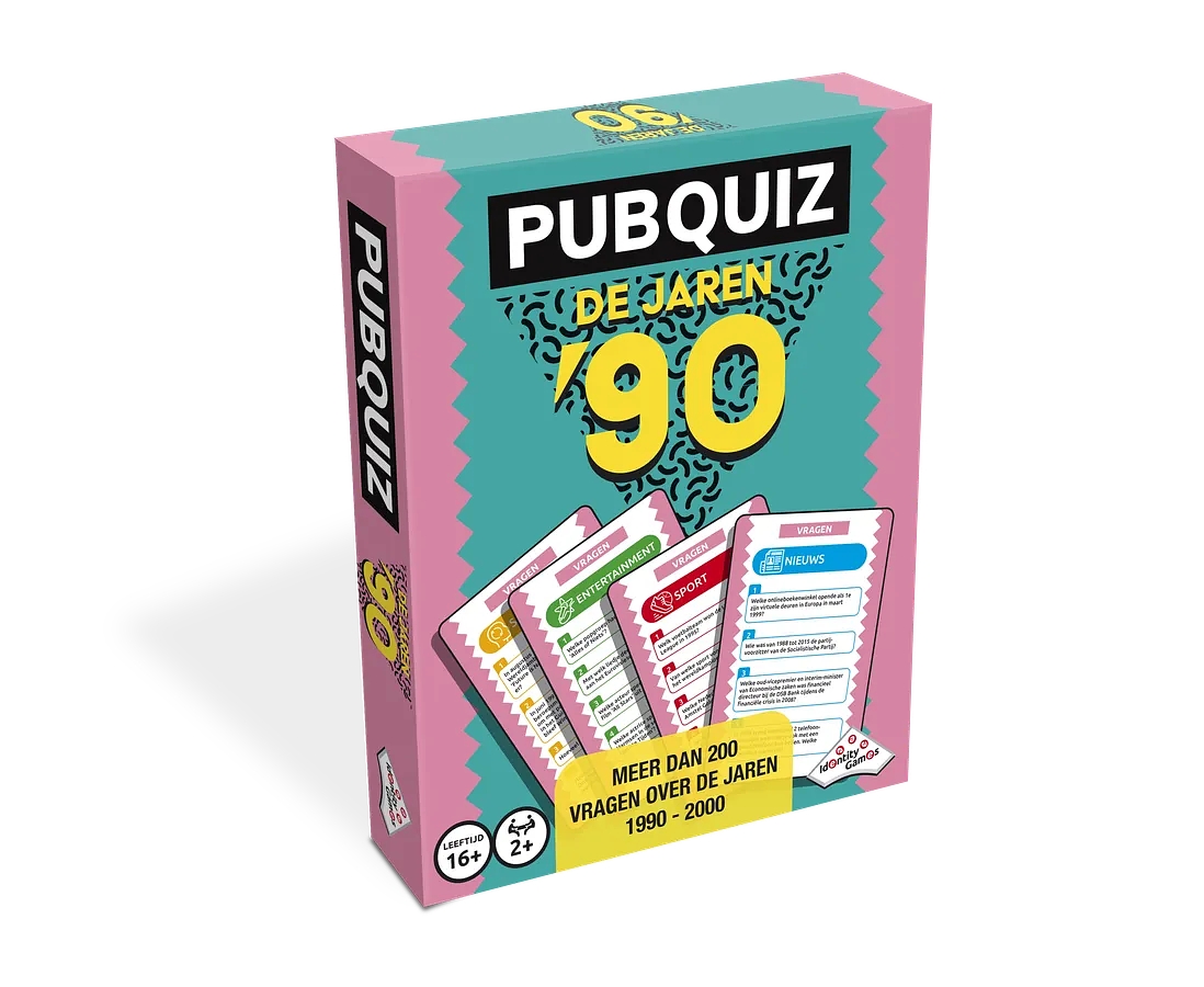 Pubquiz: De Jaren '90