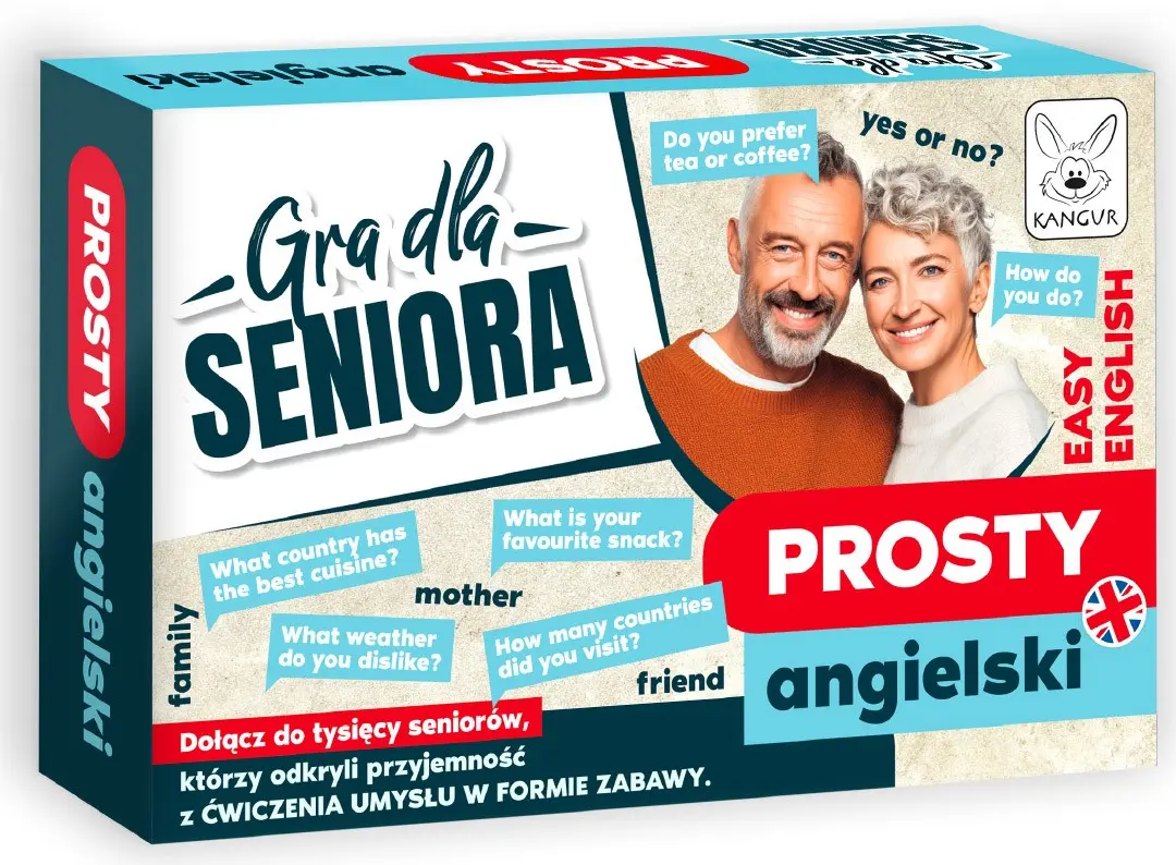 Gra dla seniora: Prosty angielski