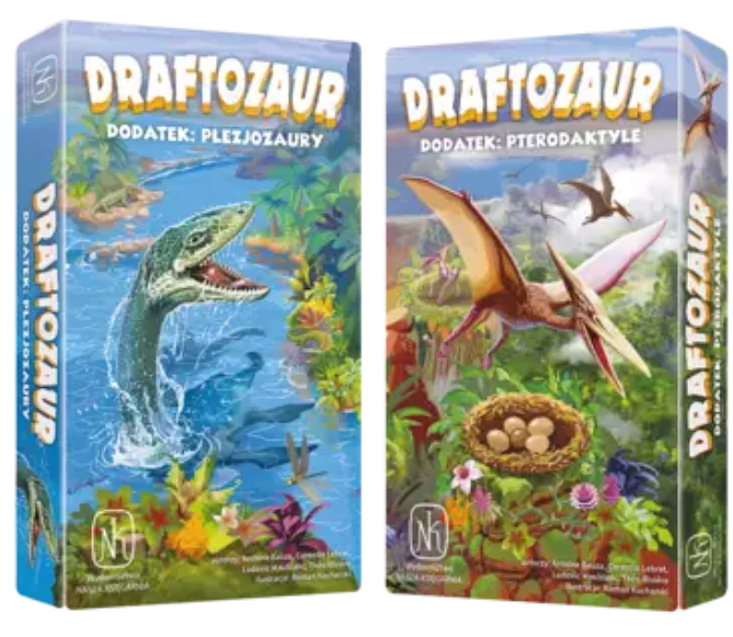 Draftozaur: 2 dodatki - Pterodaktyle, Plezjozaury