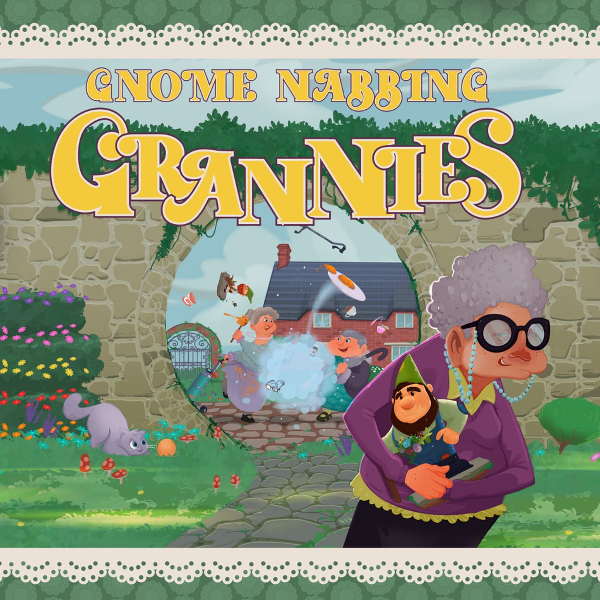Gnome Nabbing Grannies