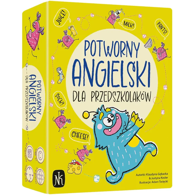 Potworny angielski dla przedszkolaków