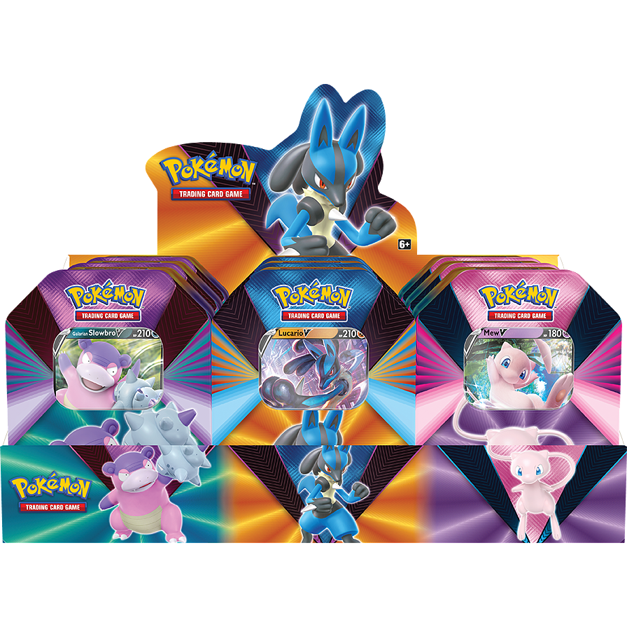 Pokemon TCG: Sword & Shield - Shining Fates Spring V Tin - Slowbro V