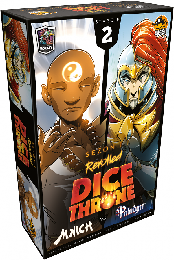 Dice Throne: Starcie 2 - Mnich vs Paladyn (Sezon 1)