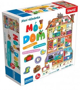 Maxi układanka: Mój dom