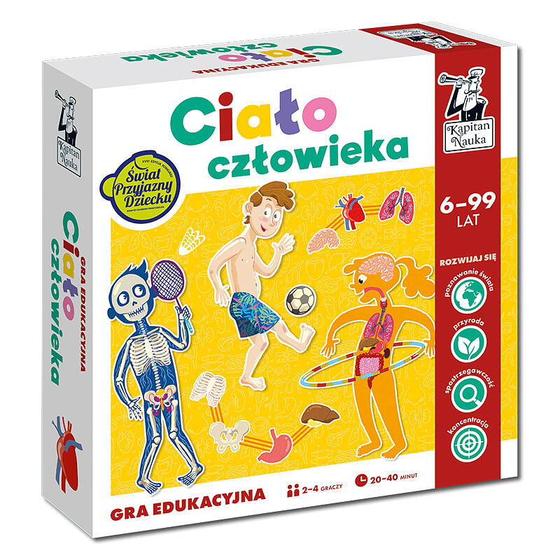 Gra edukacyjna: Ciało człowieka