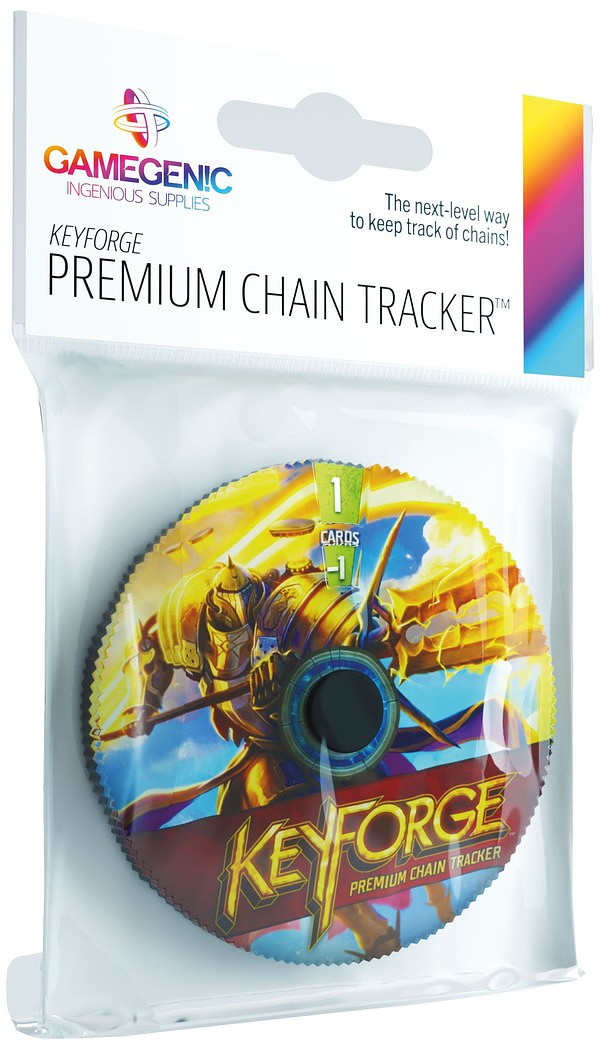 Gamegenic: KeyForge - Premium Sanctum Chain Tracker