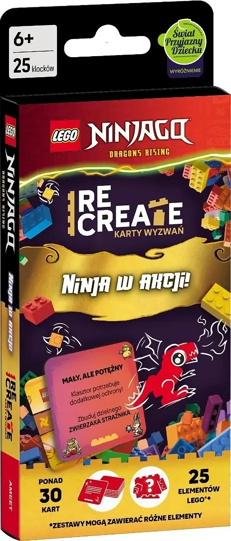 LEGO Recreate: Karty wyzwań - Ninja w akcji