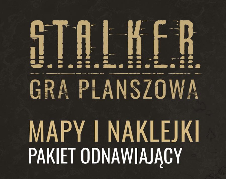 S.T.A.L.K.E.R. Gra planszowa - Mapy i naklejki - Pakiet odnawiający