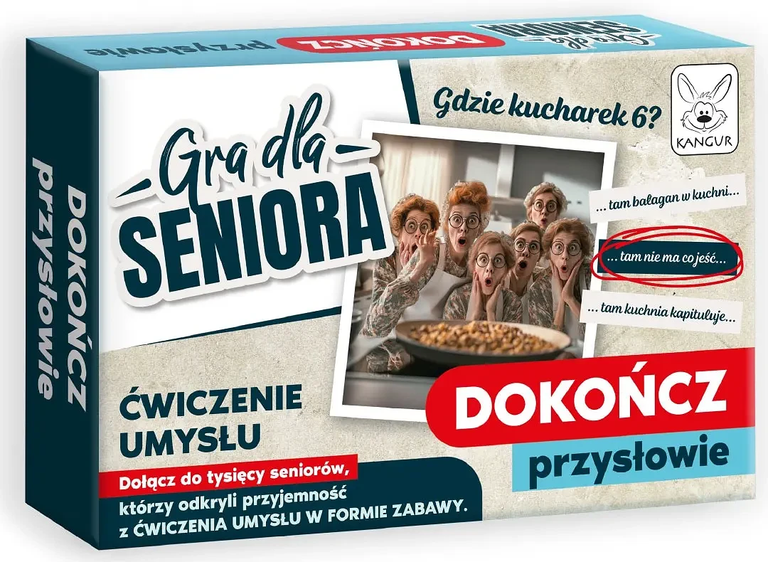 Gra dla seniora: Dokończ przysłowie