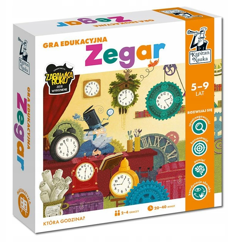 Gra edukacyjna: Zegar