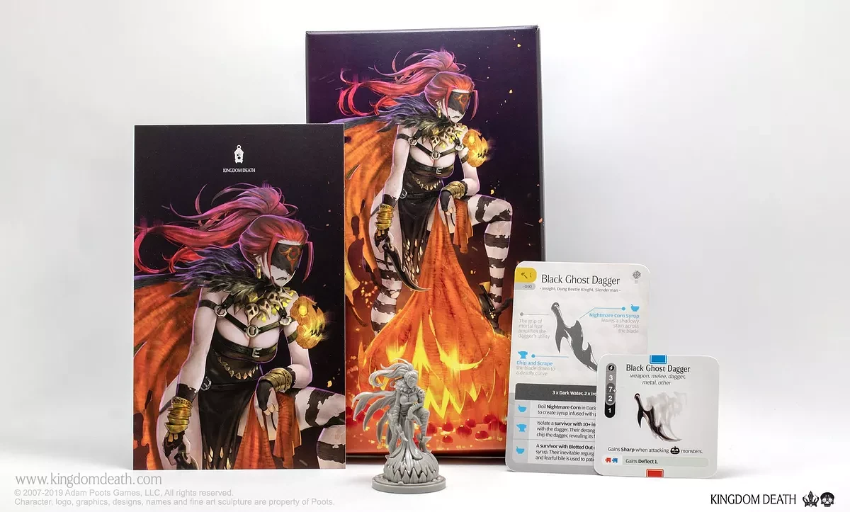 Kingdom Death: Monster – Black Ghost Dagger Promo
