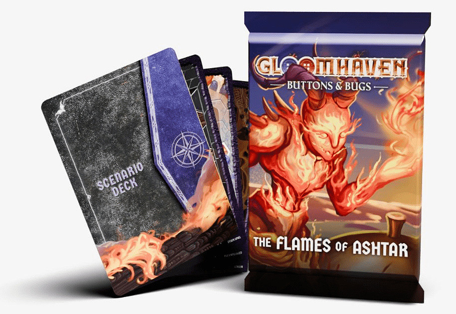 Gloomhaven: Buttons & Bugs – The Flames of Ashtar 