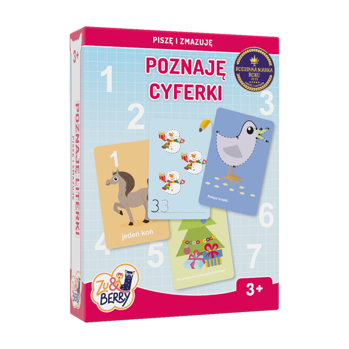 Piszę i zmazuję: Poznaję cyferki