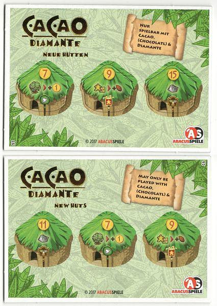 Cacao: Diamante – New Huts