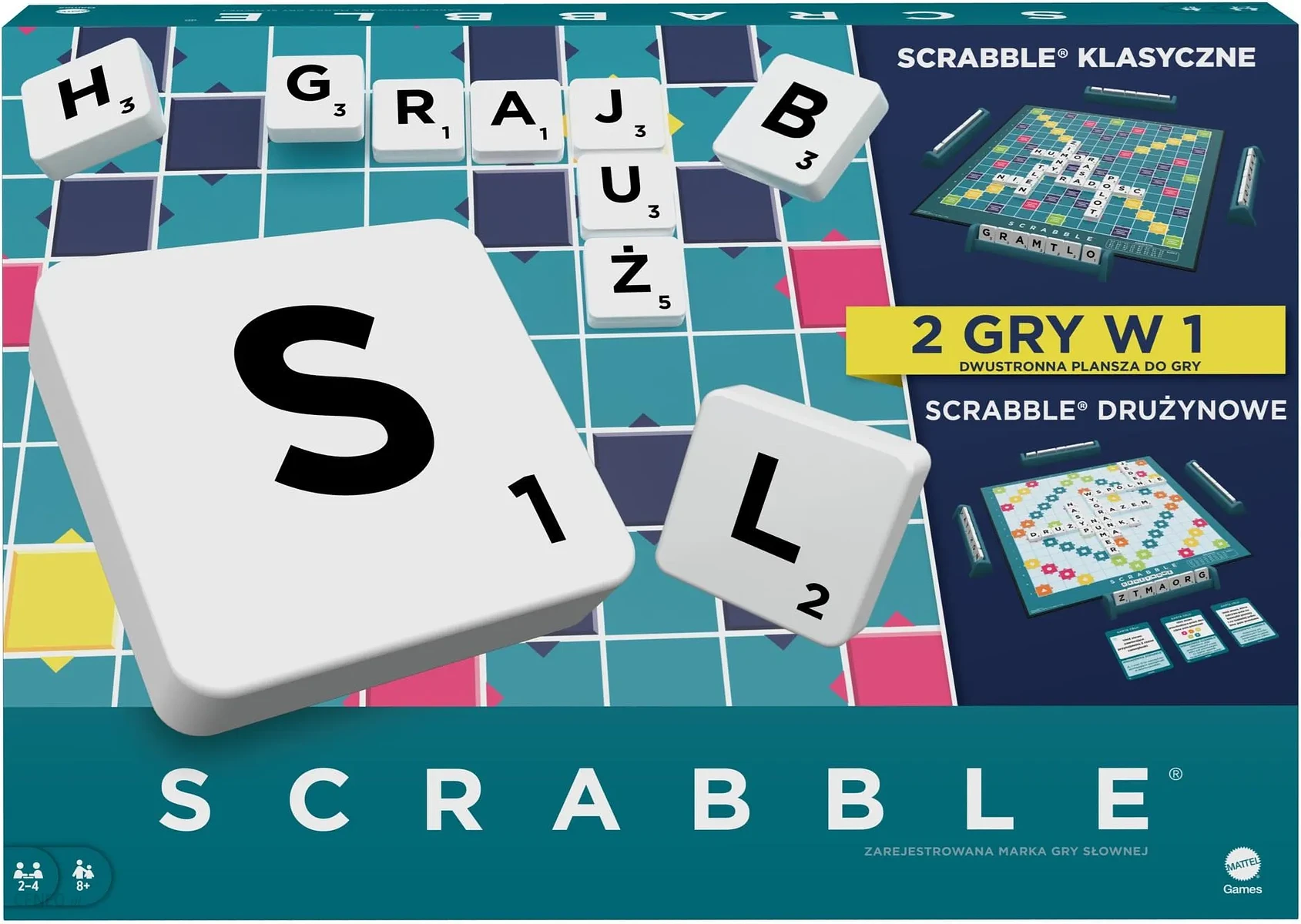 Scrabble: 2 gry w 1 