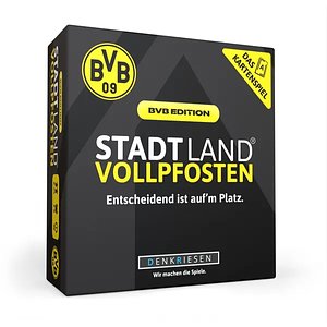 Stadt Land Vollpfosten: Das Kartenspiel – BVB Edition